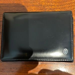 Front pocket card wallet by Cartier.